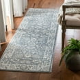 thumbnail image 4 of Safavieh  Isabella Hazbie Traditional Floral Oriental Area Rug Grey/Cream 2'2" x  7' 8' Runner,6' Runner Runner Kitchen,Bathroom,Entryway Cream Runner, 4 of 5