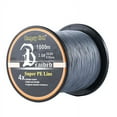 thumbnail image 1 of 4X 1000M Braided Fishing Line Super PE Line Strong Strength 12LB-80LB Grey 0.14MM-18LB, 1 of 6