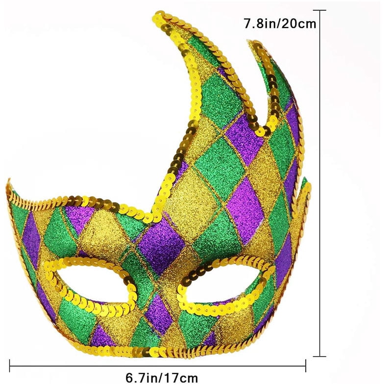Máscara Veneciana De Tela Dura Para Adultos, Diseño Liso Y Ligero, Perfecta Para Mascaradas, Fiestas De Disfraces Y Halloween