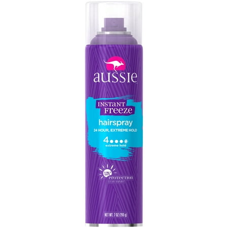 Aussie Extreme Hold Instant Freeze Hairspray 7 oz. Aerosol Can