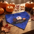 thumbnail image 6 of AuroraX Halloween Dog Bandana Scarf Halloween Cat Dog Kerchief Triangular Lightweight Adjustable Soft Pet Costume Accessories Blue National Dog Day International Cat Day, 6 of 6