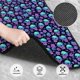 thumbnail image 3 of Fotbe Skull daisy Gradient Juego de 4 Tapetes para Auto con Estampado – Alfombrillas de Goma Reforzada, Diseño Antideslizante, Protección para Todo el Año – Vehículos, Autos, Camionetas y SUVs, 3 of 7