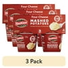 (3 pack) Idahoan Four Cheese Mashed Potatoes, 1.5 oz Cup (Pack of 4)
