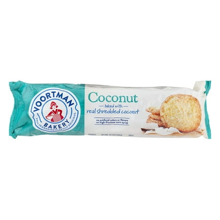 Voortman Bakery Cookies Coconut, 12.3 OZ