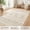 Beige Brown, variant on 8x10 Washable Large Soft Neutral Boho Moroccan Bohemian Farmhouse Area Rug for Living Room Bedroom Dining Table Home Office Carpet Blue Gray