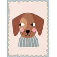 thumbnail image 1 of Affiche Mignonne de Chat Renard Chien Cheval Lapin à Pois Rouges, Peinture sur Toile pour Enfants, Décoration Murale de Chambre d'Enfant, Cuadros 50 x 70 cm (Sans Cadre), 05, 1 of 7