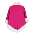 thumbnail image 5 of Cavosen Winter Shawl Fleece Elegant Wraps Solid Soft Thicken Warm Scarves Versatile Bridesmaid Wedding Fall Everyday Wear, 5 of 6