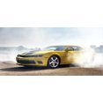 thumbnail image 4 of Cars Piggy Bank, Racer Sports Car in Course of Competition Drifting with Moving Wheels on Asphalt Win Photo, Ceramic Coin Bank Money Box for Cash Saving, 3.6" X 3.2", Yellow, by Ambesonne, 4 of 4
