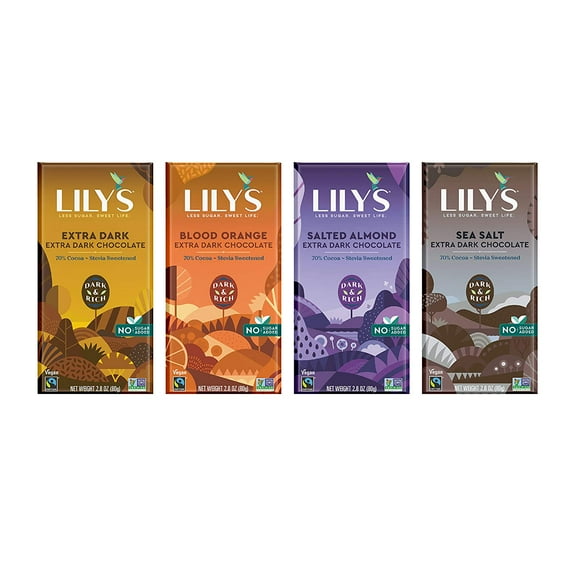 Lily's Dark Chocolate Mix 4 Pack