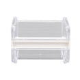 thumbnail image 2 of Washi Tape Dispenser Cutter Plastic Transparent Adhesive Tape Dispenser Office Desktop Washi Tape Holder with Cutter, 2 of 7