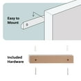 thumbnail image 5 of U Brands Magnetic Dry Erase Whiteboard, 23 x 17 Inch, Thin Edge Black Frame, 5 of 8