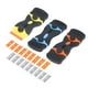 thumbnail image 4 of Removedor De Calcomanías, 2 Bordes, Ahorro De Tiempo, 21 Piezas De Repuesto, Raspador De Hoja De Afeitar Antideslizante Multiusos Con Mango + Cuchillas Para Vidrio Para Quitar, 4 of 8