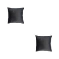 thumbnail image 1 of Naiovety Funda de cojín de asiento Funda de almohada resistente negra Negro 40x40cm 2piezas, 1 of 6