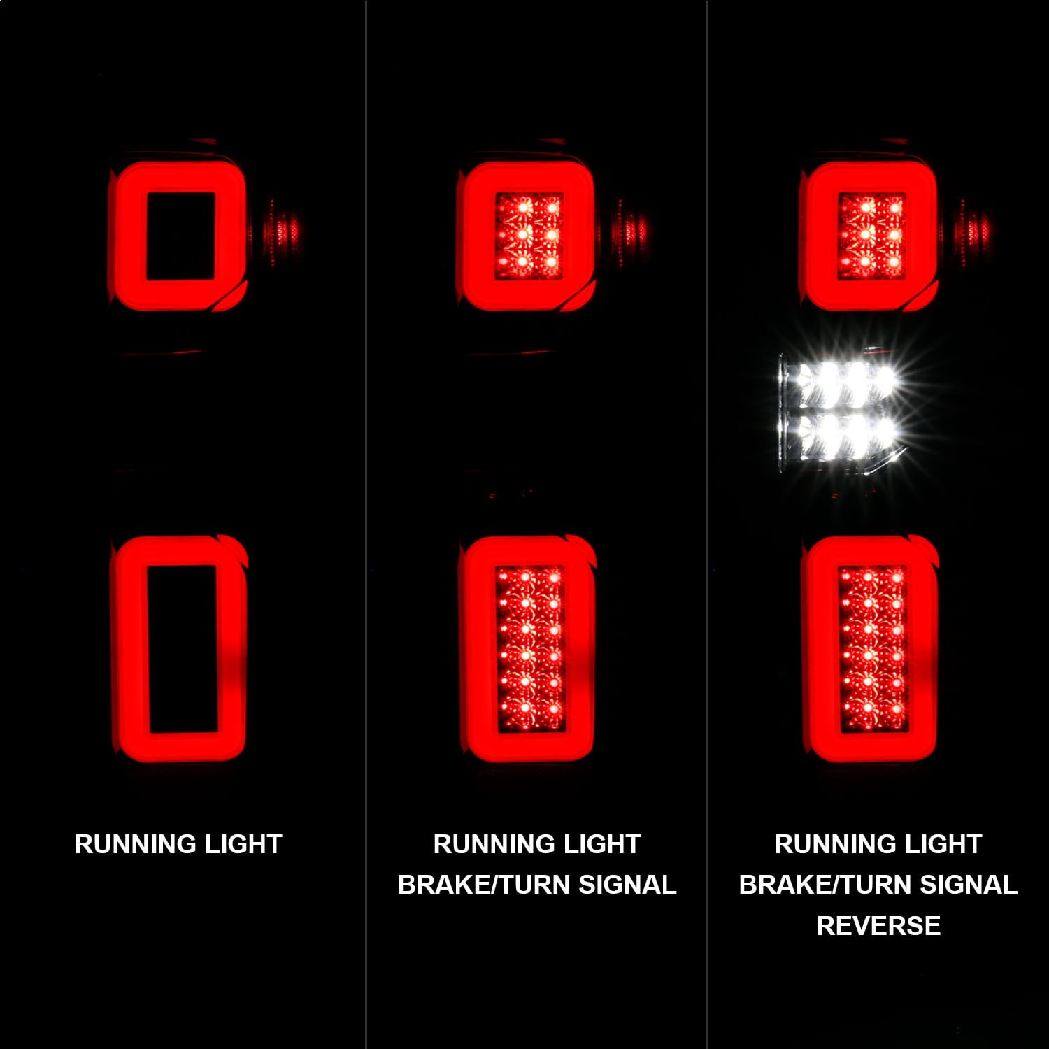ANZO USA 311418 Tail Light Assembly Fits select: 2019-2021 CHEVROLET SILVERADO, 2022 CHEVROLET SILVERADO K1500 LT