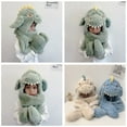 thumbnail image 4 of Sofullue Fashion Dinosaur Animal Hooded Scarf with Mittens 3 in 1 Hat Headband Soft Plush, 4 of 19