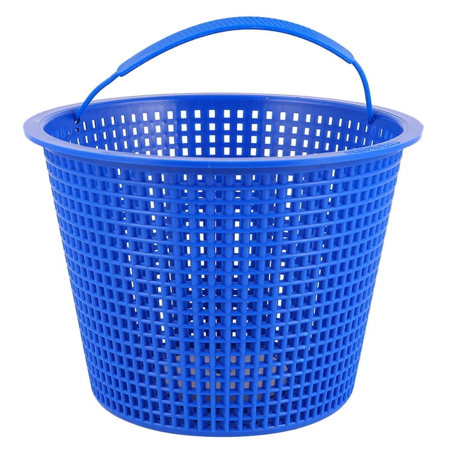 Cesta portátil para filtrar hojas y residuos de piscinas, antiobstrucción.