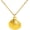 SeaShell Gold, variant on 18K Gold Plated Stainless Steel Bee Honeycomb Pendant Necklace, Adjustable Y Lariat Conch/Guitar/Horseshoe Necklace for Women