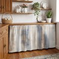 thumbnail image 3 of Beige Gray Cabinet Curtain 32"Wx55"L, Dustproof Pantry Door Curtain with Self Adhesive Tape, Abstract Grunge Mottled Neutral Texture Tall Storage Cover Privacy Drape for Bathroom Kitchen Laundry Room, 3 of 9