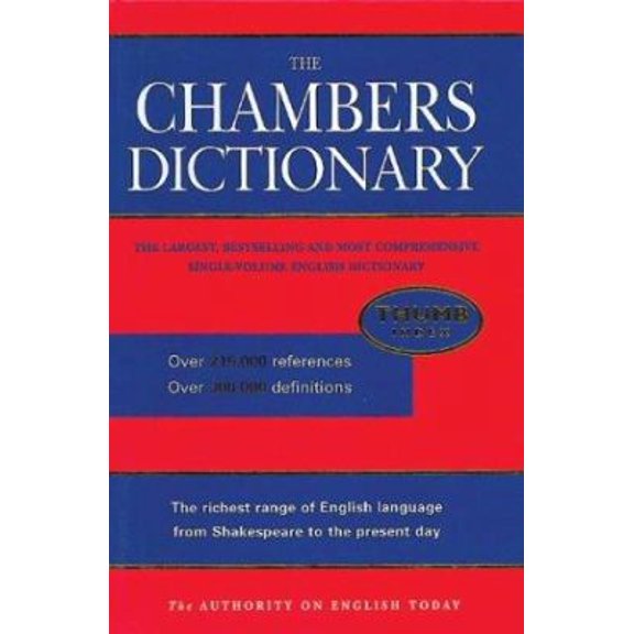 Pre-Owned The Chambers Dictionary (Hardcover) 0550140050 9780550140050