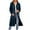 Blue, variant on Otntypg Women's Zip Up Hoodies Drawstring Long Sleeve Fall Tunic Hooded Sweatshirt Loose Oversized Fleece Jacket with Pockets Fall Cardigan Outwear Coats 2025 Black S