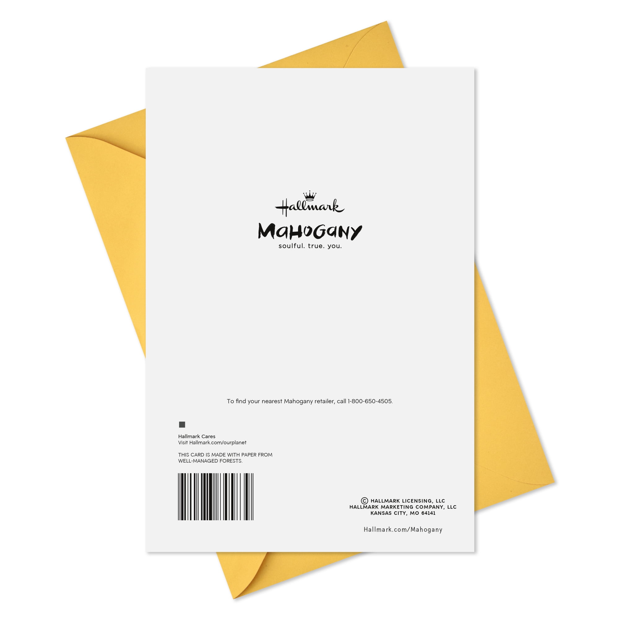 Hallmark Mahogany Love Card (I'll Never Stop Feeling This Lucky)
