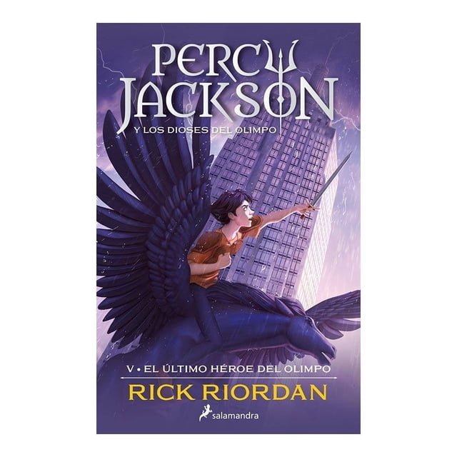 El Último Héroe del Olimpo Percy Jackson y Los Dioses del Olimpo Vol. 5 Salamandra Rick Riordan