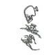thumbnail image 2 of Pisexur Belleza Maquillaje Accesorios Tela Gótica De Calaveras De Araña Negras Mano Lindas Pinzas Para El Cabello Grandes Para Mujeres Accesorios Pinzas Para El Cabello Gótpara mujeres y hombres, 2 of 2