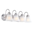 thumbnail image 5 of 4-Light 25.49 inch Brushed Nickel Vanity Light Fixtures, 5 of 9