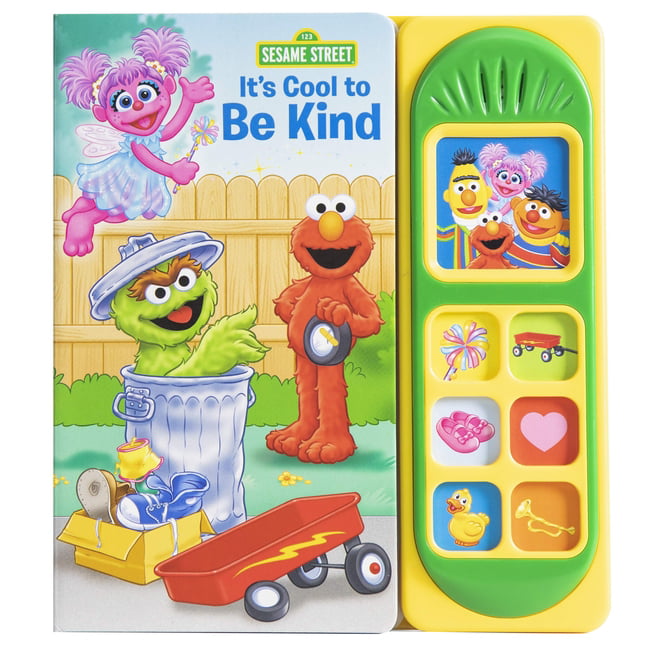 Sesame Street Elmo, Abby Cadabby, Zoe, and More! - It's Cool to Be Kind Sound Book - PI Kids ...