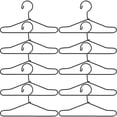 thumbnail image 4 of 10pcs Metal Mini Clothes Hangers Mini House Clothes Support Dolls Coat Rack, 4 of 7