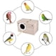 thumbnail image 5 of Bird Nesting Box Wooden Bird Nesting Box Parrot Nesting Box Standing Perch for Small Birds Such as, 5 of 5