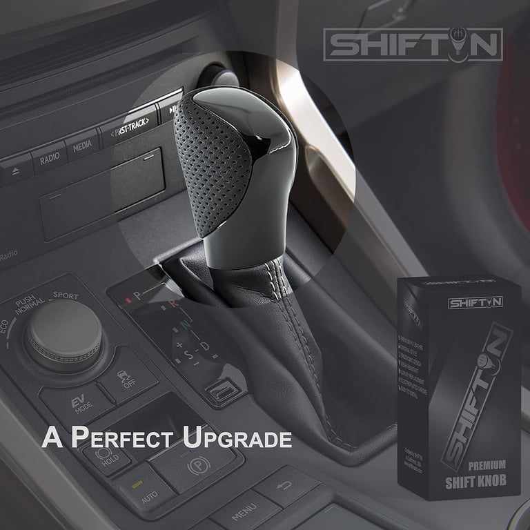 Red Leather Gear Shift Knob – Universal Fit For Lexus ES GS NX RC RX 200t 300 350