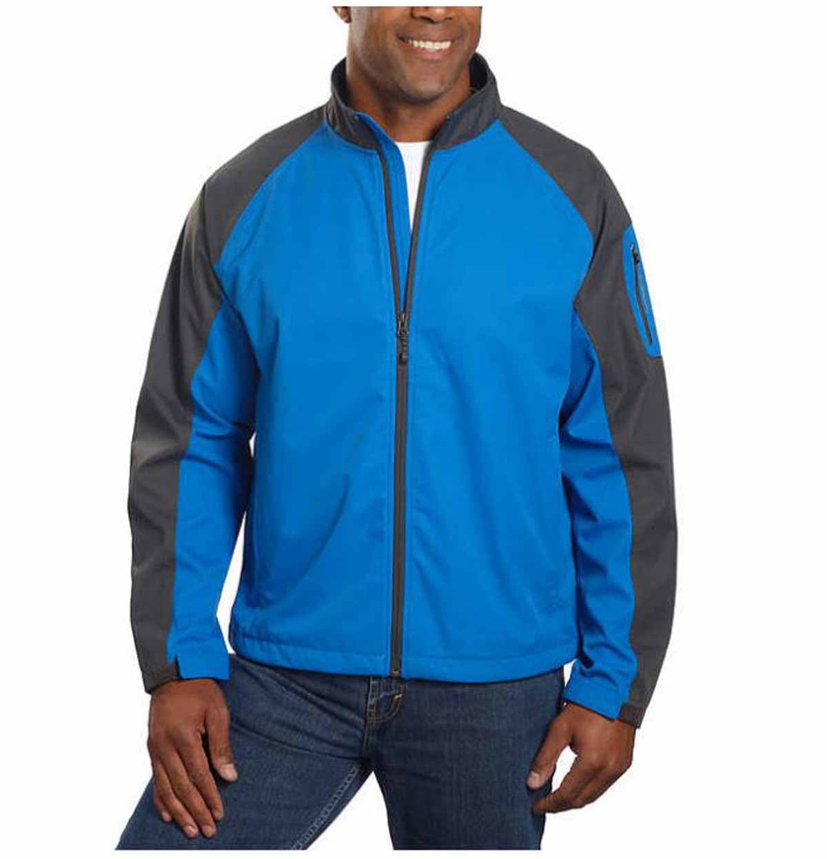 Hawke & Co. - HAWKE & CO Men's Active Softshell Jacket with Jersey ...