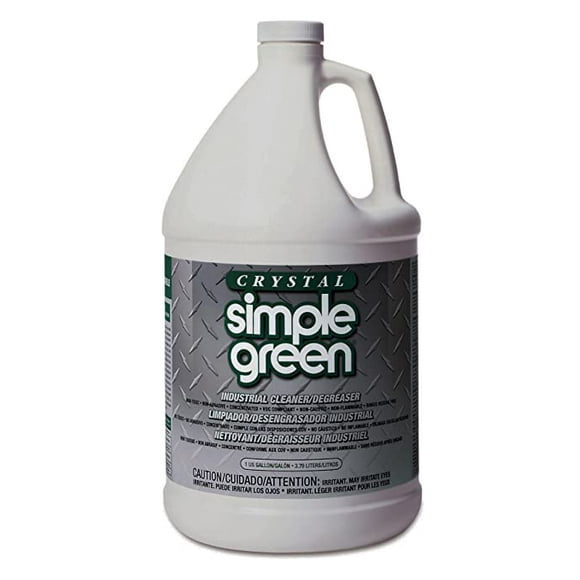 Simple Green 19128 Crystal Industrial Cleaner/Degreaser, 1 Gallon Bottle