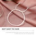 thumbnail image 6 of OUNONA 1 Pair Lightweight Thread Rope Bracelets for Couples, Comfortable Matching Wristbands for Men and Women, 6 of 7