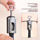 thumbnail image 4 of Wine Opener Corkscrew, Zinc Alloy Wine Bottle Opener, Classic 2pcs-Bell Corkscrew with Matte Finish, 4 of 5