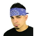 thumbnail image 2 of Large Bandanas 27 x 27 | Versatile Biker Rags | Classic Paisley Bandana Pattern, 2 of 5
