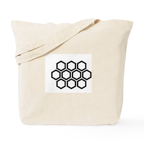CafePress - Honey Comb Tote Bag - Unisex Canvas Tote Bag, Beige, 1-Piece