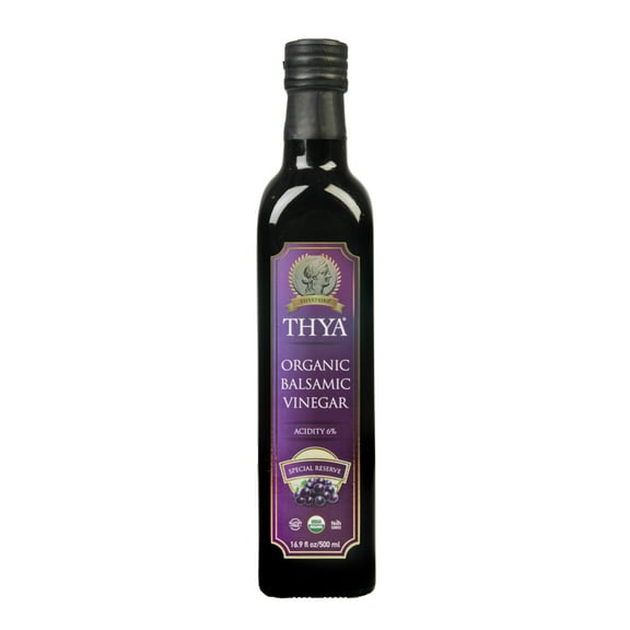THYA Organic Balsamic Vinegar 16.9 fl Oz (500 ml)