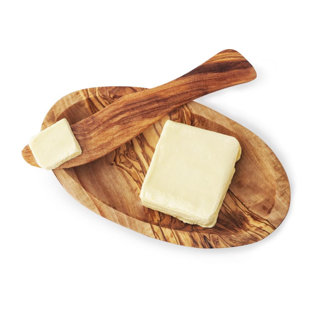 Wooden Butter Cheese Dish