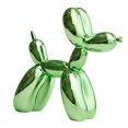 thumbnail image 1 of Estatuilla de Perro Globo de Resina perfecl Escultura de Animales Domésticos Adorno Escritorio Verde Ornamento decorativo para perro, 1 of 7