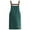 🔥 Green_Hot#2357, variant on Waterproof Kitchen Apron Cotton | Adjustable Ties Bib | Oil Resistant Cooking Baking Cleaning Aprons | Unisex Adult | Mobile Phone Pocket | 71x68cm Black White Pink Green