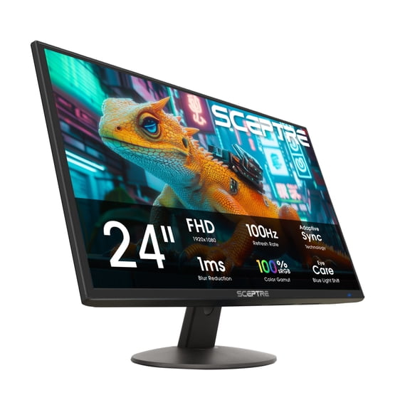 Sceptre New 24-inch Gaming Monitor 100Hz Build-in Speakers HDMI x2 2025