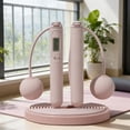 thumbnail image 2 of CEORPER Exercise Jump Rope Fitness Skipping Rope Electronic Counting Jumping Rope, 2 of 8
