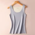 thumbnail image 2 of XuJwPNcy Thermal Tank Top Fleece Lined Shirt Sleeveless Vest Warm Undershirt Base Layer Underwear Top for Cold Weather, 2 of 3