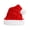 Red, variant on Carnivals Santa Thicken Hat with Furry Sphere Multicolored Adult Warm Christmas Hat for Women Men Kids Gifts