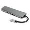 thumbnail image 4 of 7 in 1 Hub HD Multimedia Interface+USB3.0x3+Storage/Memory Card+USB C Type‑C Docking Station, 4 of 8