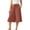 Watermelon Red, variant on PYGNJK Womens Cropped Palazzo Pants Wide Leg Casual High Waist Flowy Lounge Beach Capris Vacation Slacks With Pockets