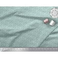 thumbnail image 3 of Soimoi Green Cotton Duck Fabric Dogs & Paw Dog Decor Fabric Printed Yard 44 Inch Wide, 3 of 3