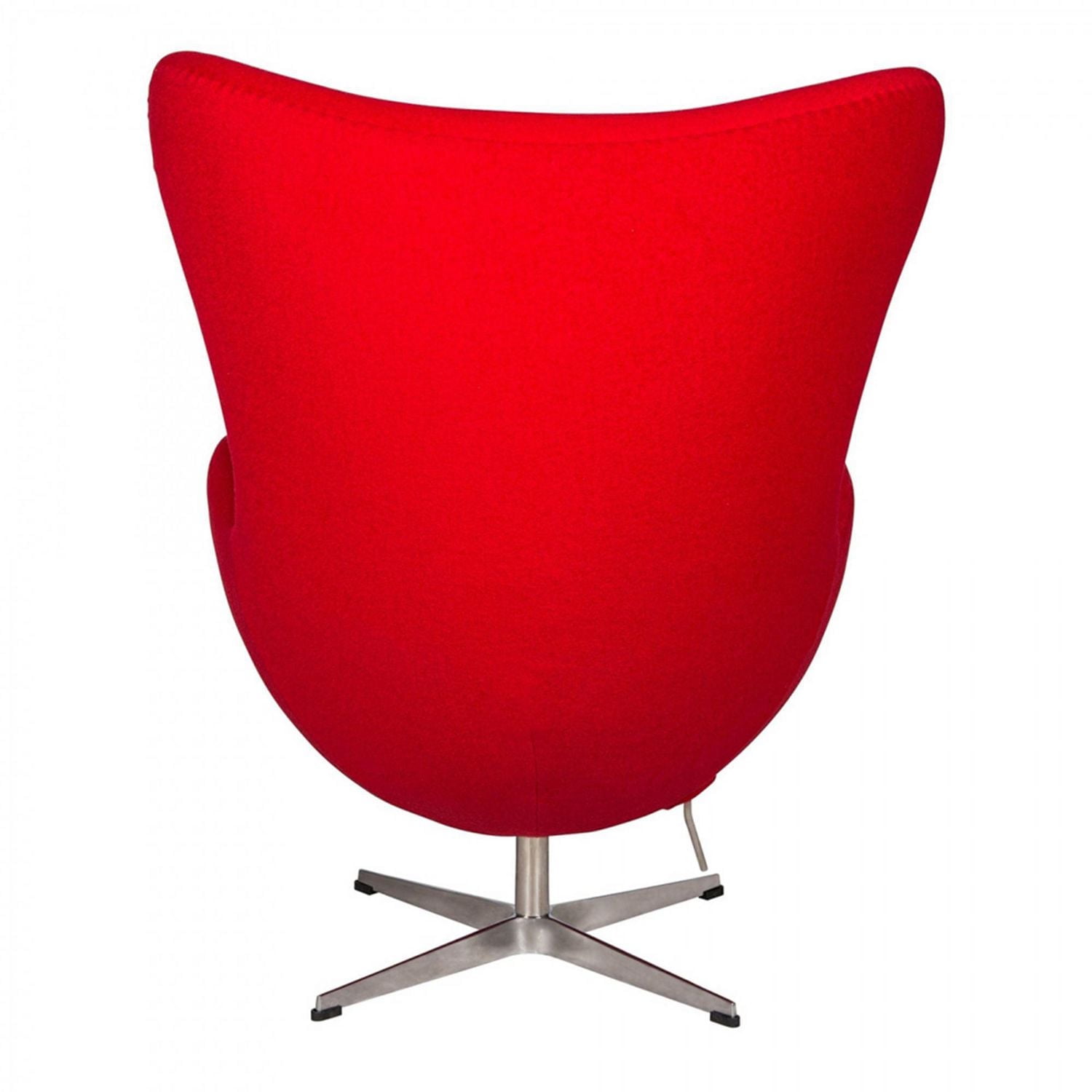 Canadian Egg Lounge Chair Red